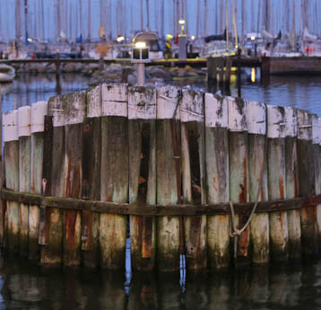 Maasholm Fischereihafen Steuerbord