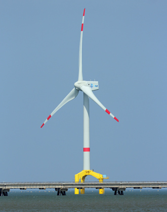 Hooksiel-Windturbine