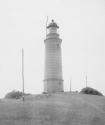 Leuchtturm Dornbusch vor 1920
