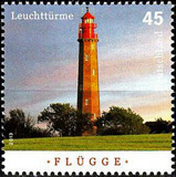 Briefmarke Leuchtturm Flgge
