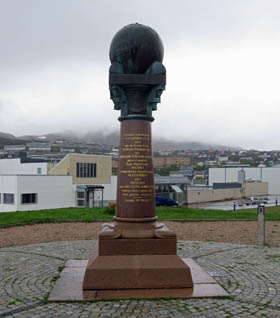 Meridiansule in Hammerfest