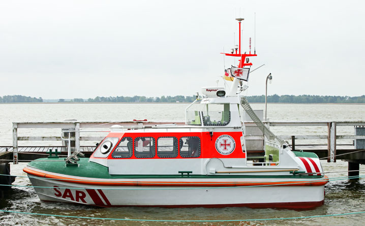 Seenotrettungsboot STRALSUND
