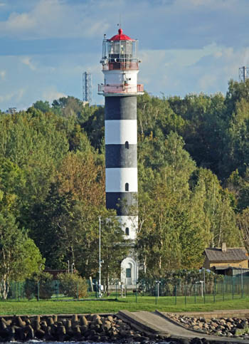Leuchtturm Daugavgrīva (Dünamünde) Leuchtturm Daugavgriva
