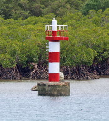 Warnfeuer Insel Bekana Süd Warnfeuer Insel Bekana Süd