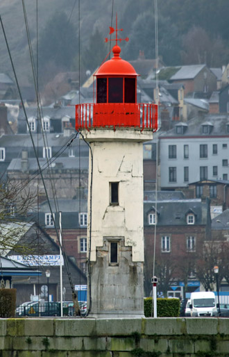 Leuchtturm Honfleur Phare de la jetée de l'Eest