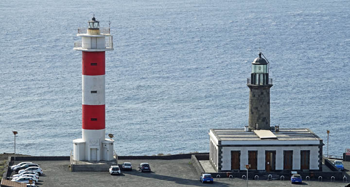Alter und neuer Leuchtturm Punta Fuencaliente Leuchtturm Punta Fuencaliente