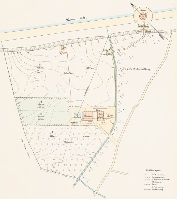 Lageplan Taksensand