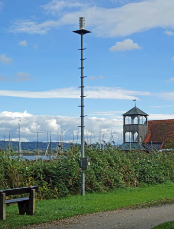 Sturmwarnleuchte Dieen am Ammersee