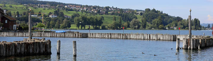 Hafeneinfahrt in Ermatingen