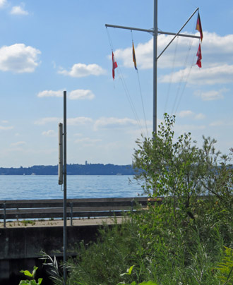 Molenfeuer am Stdtischen Seglerhafen Waschpltzle