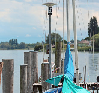 Yachthafen Herrenbruck Ansteuerungsfeuer 5