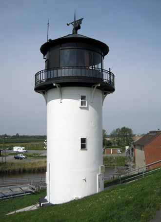 Leuchtturm Dicke Berta in Cuxhaven-Altenbruch Leuchtturm Dicke Berta