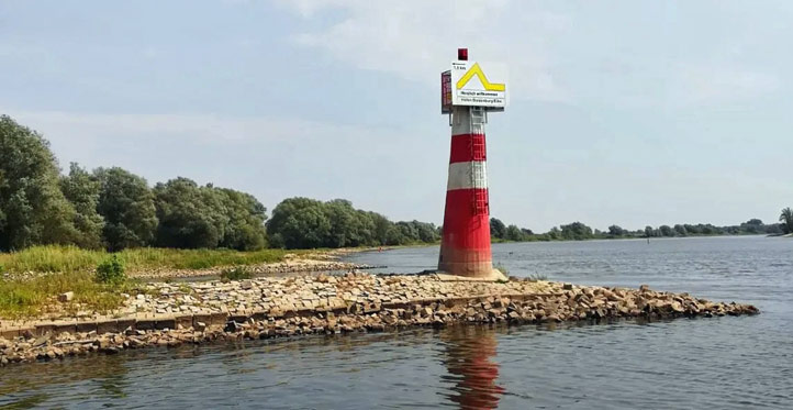 Hafeneinfahrt Boizenburg