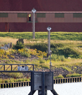 Richtfeuer Elbehafen Bützfleth Nord Richtfeuer Elbehafen Bützfleth