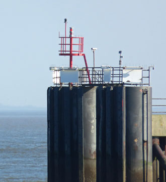 Leuchtfeuer Amerikahafen Cuxhaven Amerikahafen