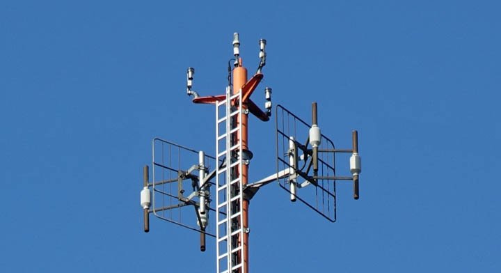 Luftfahrtfeuer am Funkmast Cuxhaven