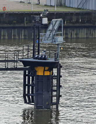 Leuchtfeuer Finkenwerder Tiefwasserliegeplatz W 1