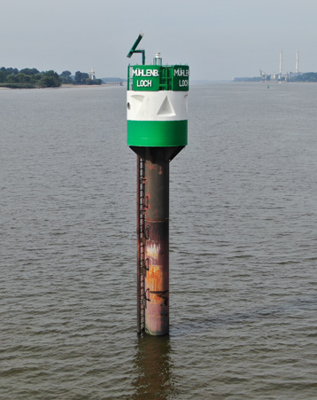 Leuchtfeuer Mühlenberger Loch