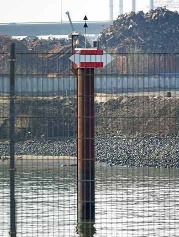 Leuchtfeuer Oderhafen West Oderhafen West