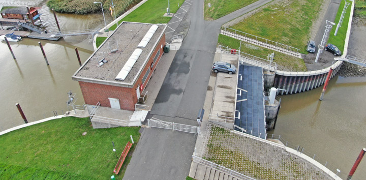 Sperrwerk Ruthenstrom Sperrwerk Ruthenstrom