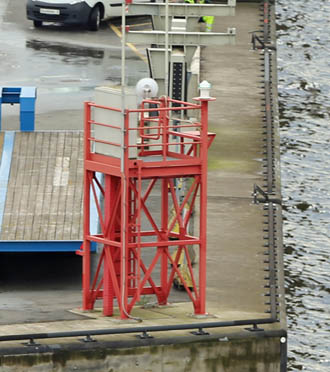 Leuchtfeuer Lotsenhöft Vorhafen Lotsenhöft