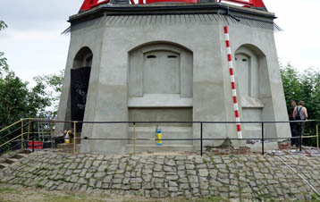 Fundament Leuchtturm Wittenbergen