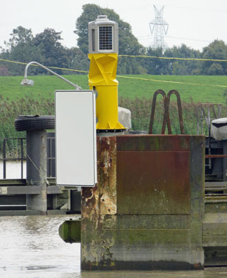 Warnfeuer Friesenbrücke
