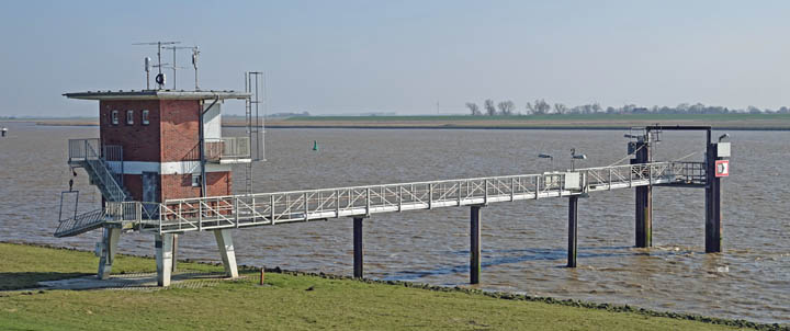 Gewässergütemessstation Gandersum Pegel Gandersum