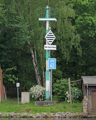 Oder-Spree-Kanal Einfahrtsfeuer-Süd