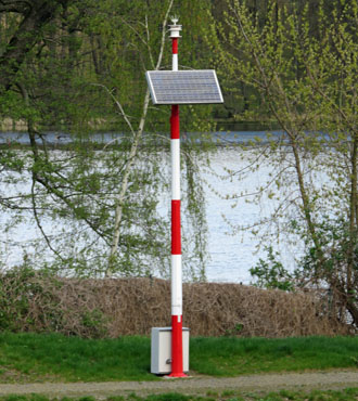 Leuchtfeuer am Großen Horn Leuchtfeuer am Sacrow-Paretzer-Kanal