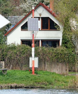 Leuchtfeuer am Sacrow-Paretzer-Kanal