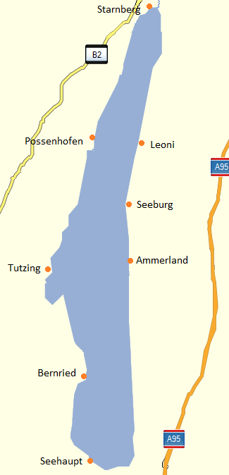 Sturmwarnleuchten am Starnberger See Sturmwarnleuchten am Starnberger See
