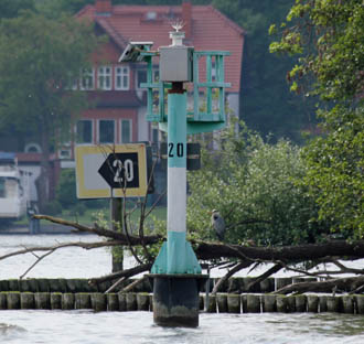 Leuchtfeuer 20 am Zeuthener See