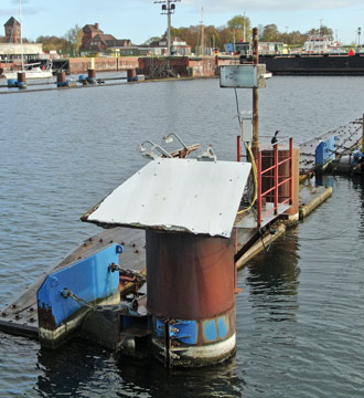 Nebelfeuer Große Schleuse Holtenau Nebelfeuer Große Schleuse
