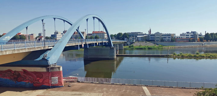 Stadtbrücke in Frankfurt an der Oder