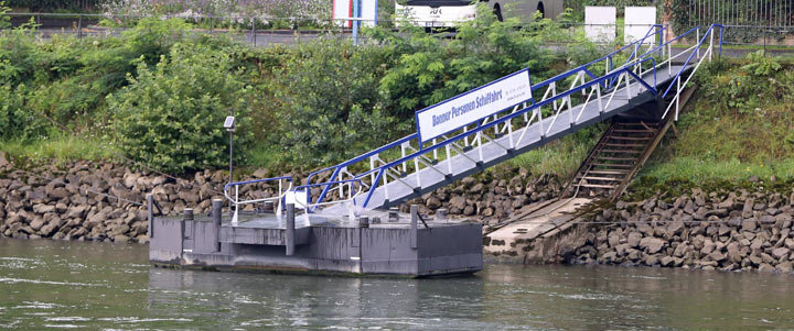 Anleger Weiße Flotte in Bad Godesberg Anleger Weiße Flotte in Bad Godesberg