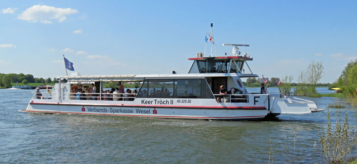 Rheinfähre 'Keer Tröch II' (Bislich-Xanten) Rheinfähre Bislich-Xanten