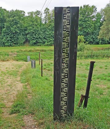 Lattenpegel Schermbeck Lattenpegel Schermbeck