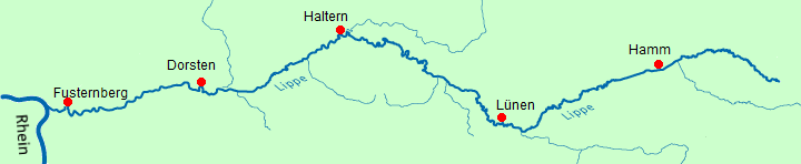 Pegel an der Lippe Pegel an der Lippe