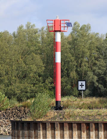 Leuchtfeuer Grietherorter Altrhein