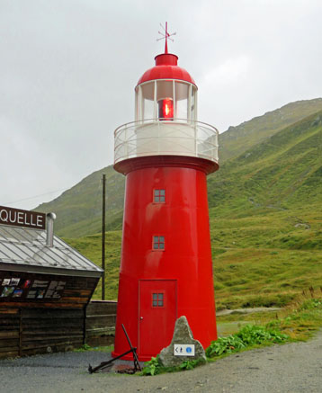 Leuchtturm am Oberalppass