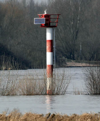 Leuchtbake: Reeser Eyland Süd 1