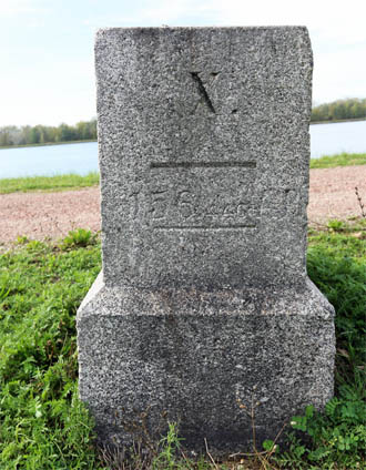 Myriameterstein 10 rechtsrheinisch