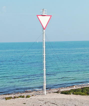 Oberfeuer Schleimnde Lotseninsel