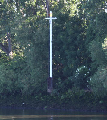 Leuchtbake Unterweser-km 3,25 Nordost Unterweser-km 3,25 Nordost