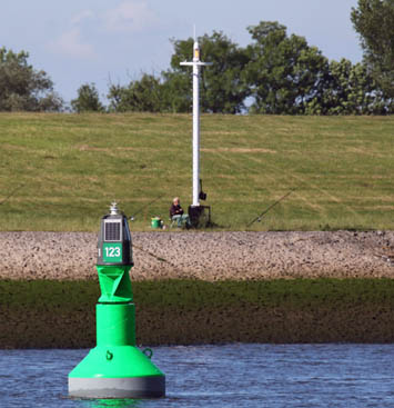 Unterweser bei Stromkilometer 20,20