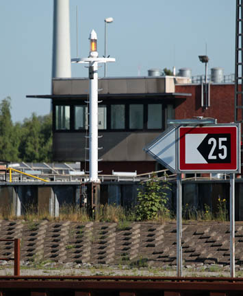 Leuchtfeuer Schleuse Oslebshausen