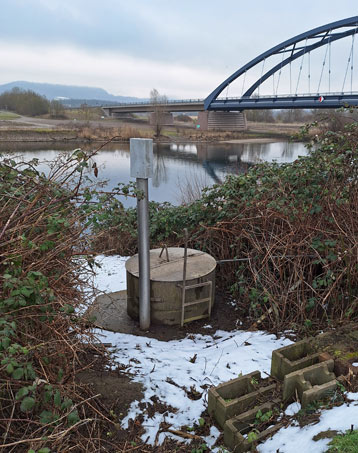 Brunnen zur Wasserentnahme der G�temesung