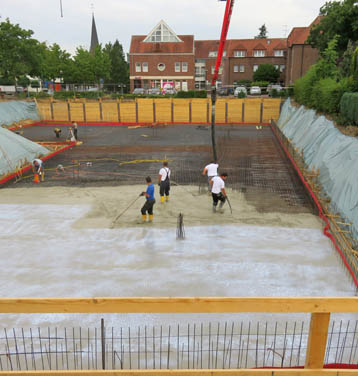 Fundament DM-Markt Raiffeisenstraße Fundament DM-Markt Raiffeisenstraße