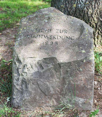 Gedenkstein zur Stadtwerdung von Hamminkeln